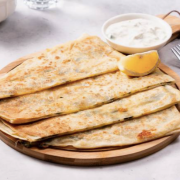 Cheese and Spinach Gozleme